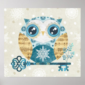 Paper Owl Poster