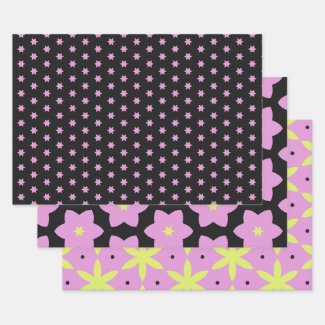 Paper pack 2 Pink Yellow