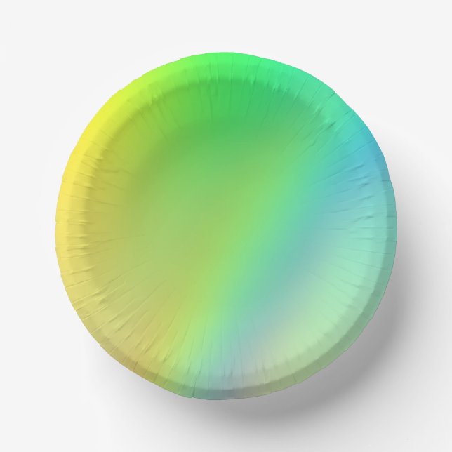 Paper Party Bowls - Rainbow  (Front)