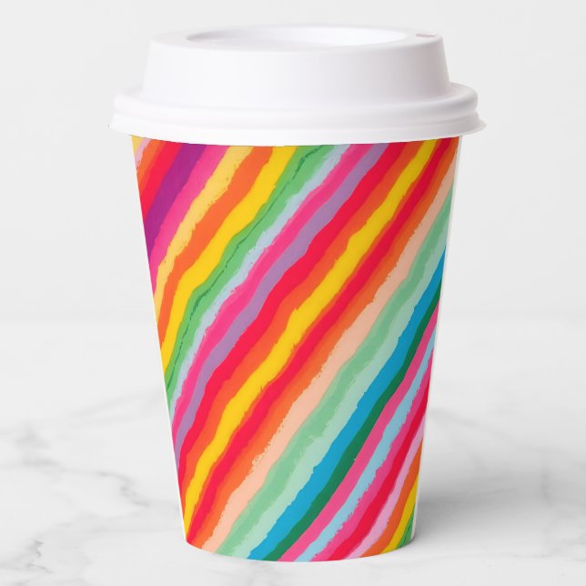 Paper Party Cups with Lid (Front)