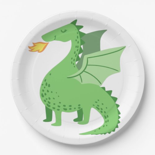 Paper  Party Plates Dragon