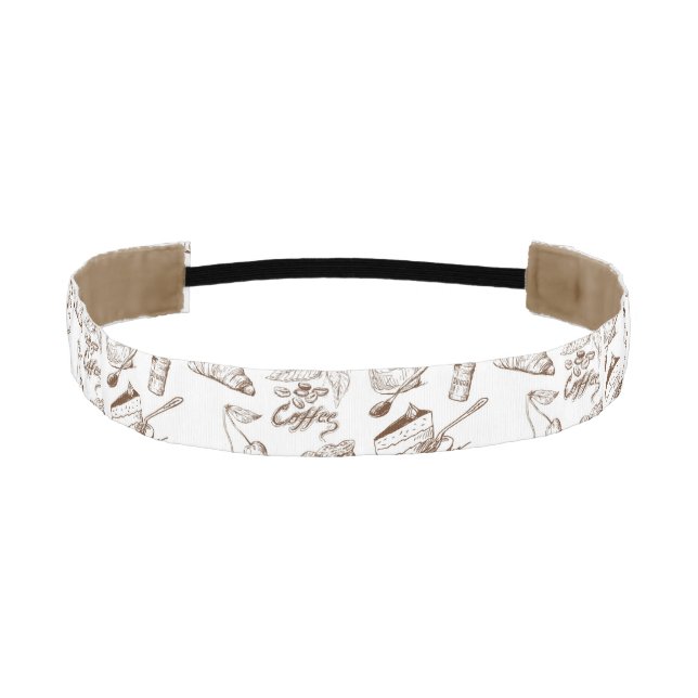 Paper pattern athletic headband (Front)