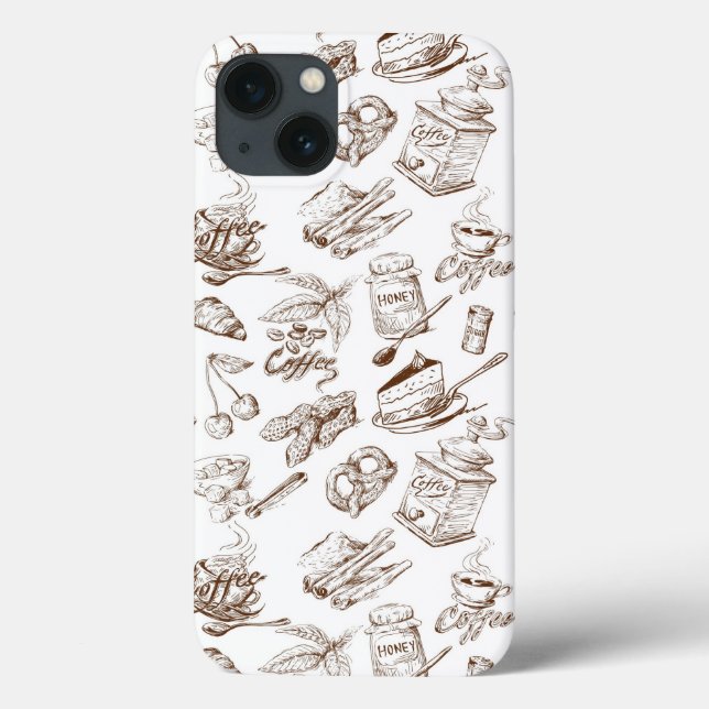 Paper pattern Case-Mate iPhone case (Back)
