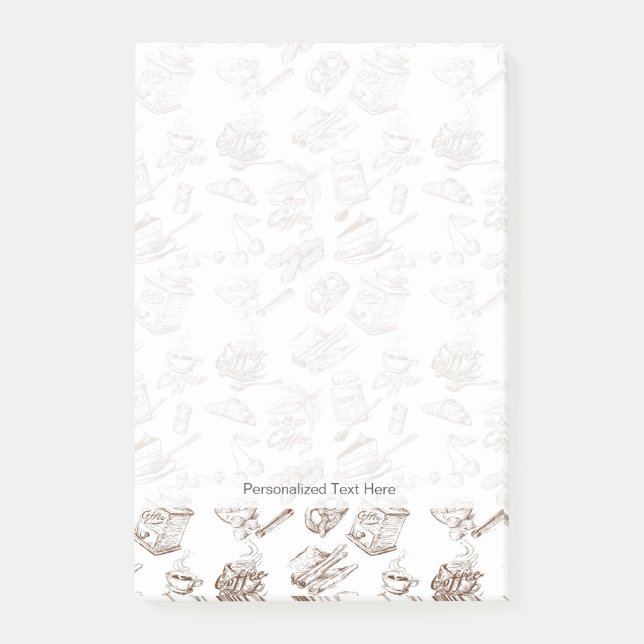 Paper pattern post-it notes (Front)