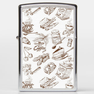 Paper pattern zippo lighter