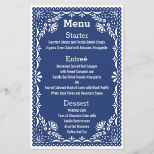 Paper Picado Colorful Mexican Wedding