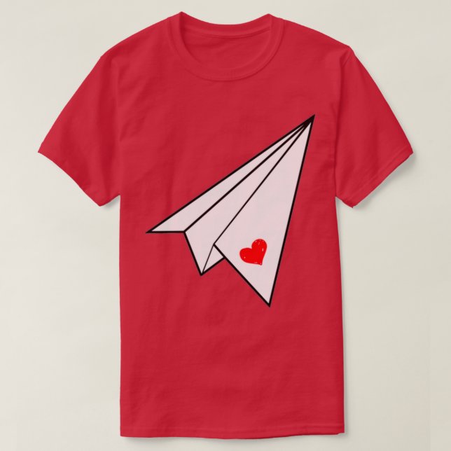 paper plane 25 T-Shirt (Design Front)