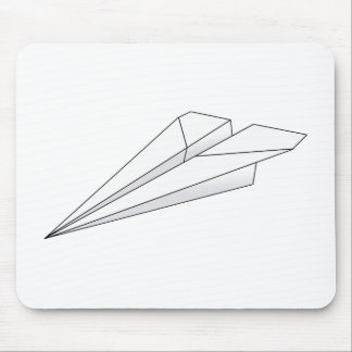 Paper Plane Mouse Pad