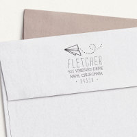 Paper Plane Return Address