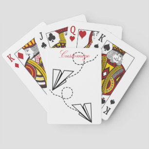 Paper Planes Flying Thunder_Cove Poker Cards