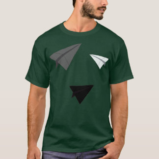 Paper Planes Sticker Pack Monochromatic T-Shirt