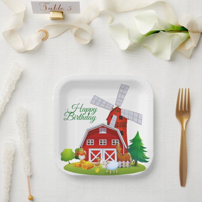 Paper Plate (Wedding)