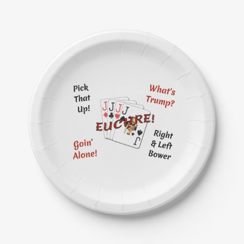 Paper Plate 7 inch _ Euchre