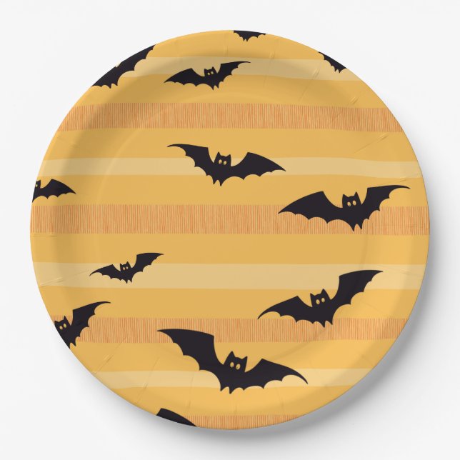 Paper Plate Baby shower for Little Boo Halloween. (Front)