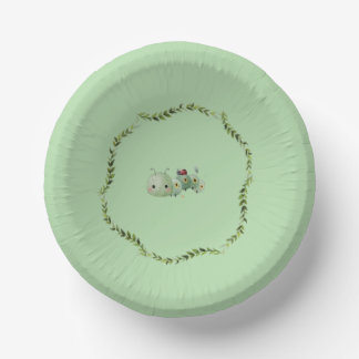 Paper plate bowls