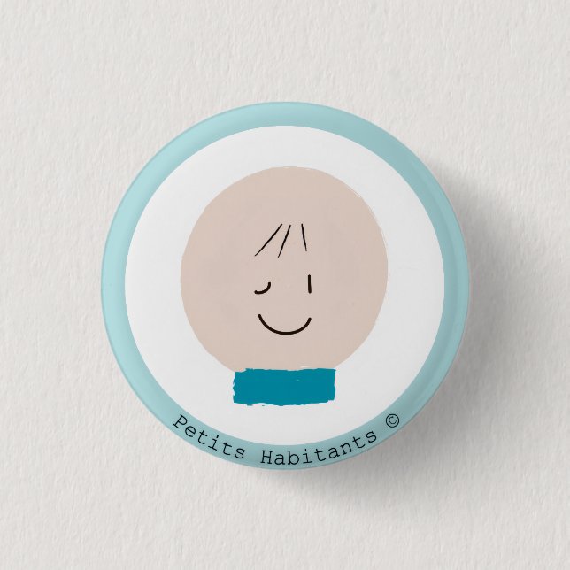 Paper plate button (Front)