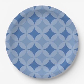 Paper Plate - Circles and Diamonds