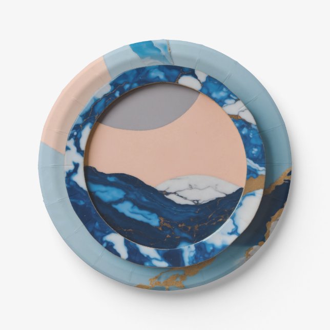 Paper Plate EcoChic Dining Delight (Front)