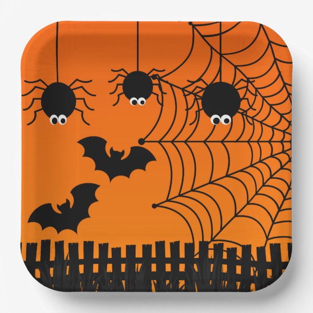 Paper Plate-Halloween Paper Plates (Front)