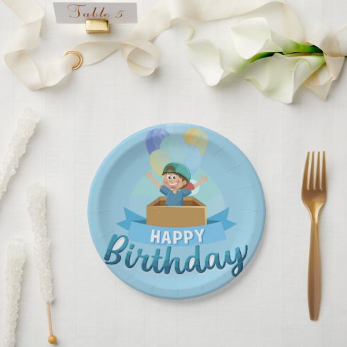 paper plate happy birthday bay