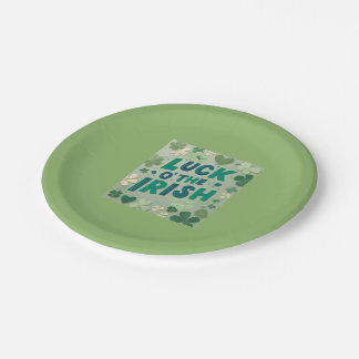 Paper Plate Luck O' the Irish