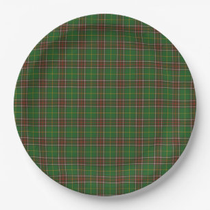 Paper plate   Newfoundland Tartan plaid