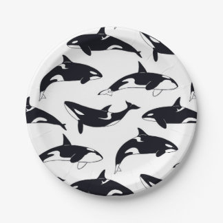 paper plate orca