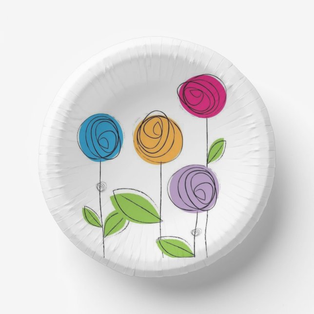 Paper Plate Paper Bowls (Front)
