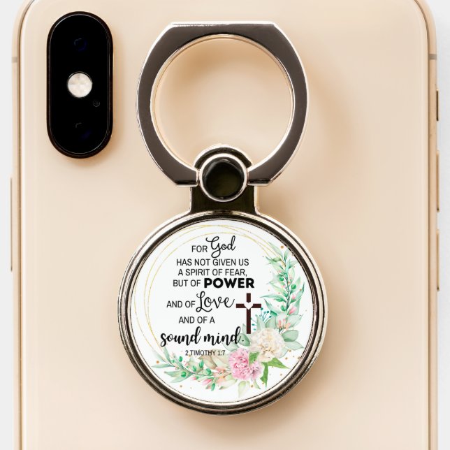 Paper Plate Phone Ring Stand (Close Up)