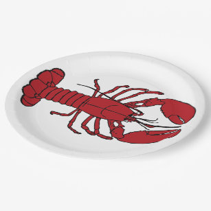 Lobster Plates | Zazzle Lobster Plates | Zazzle
