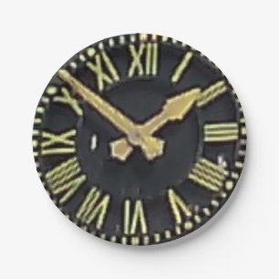 Paper Plate: Sefton Church Clock Paper Plates