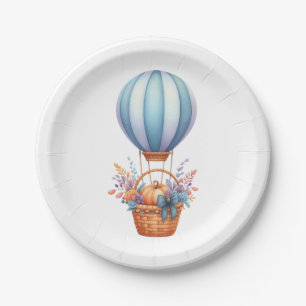 Paper Plate-Whimsical Autumn Baby Shower Plates. Plates