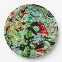 paper plate white abstract texture sustainable