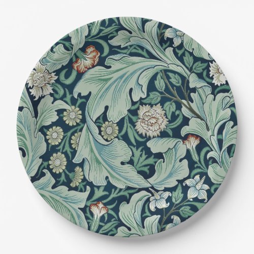 PAPER PLATE  WILLIAM MORRIS  FLORAL DESIGN