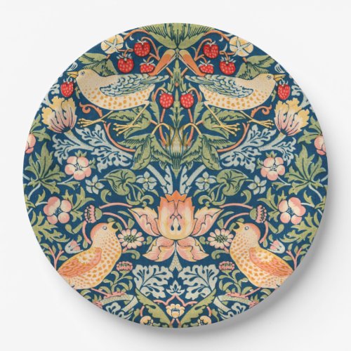 PAPER PLATE  WILLIAM MORRIS STRAWBERRY THIEVES