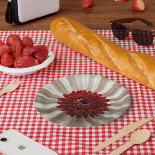 Paper plate with Japanase Colors Design