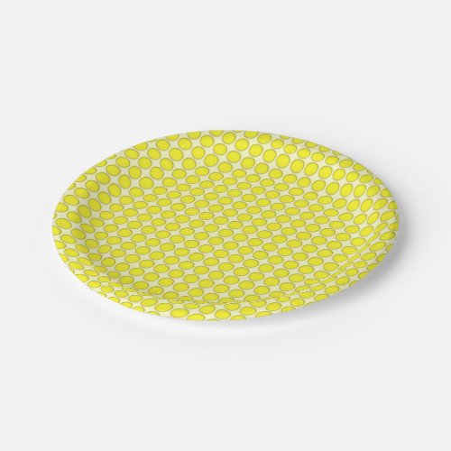 Paper Plate _ Yellow Dots