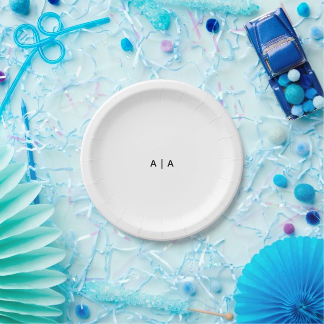Paper Plates, 7" Round Paper Plate (Party)