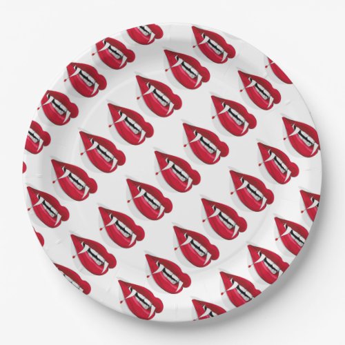 Paper Plates 9Vampire Lips