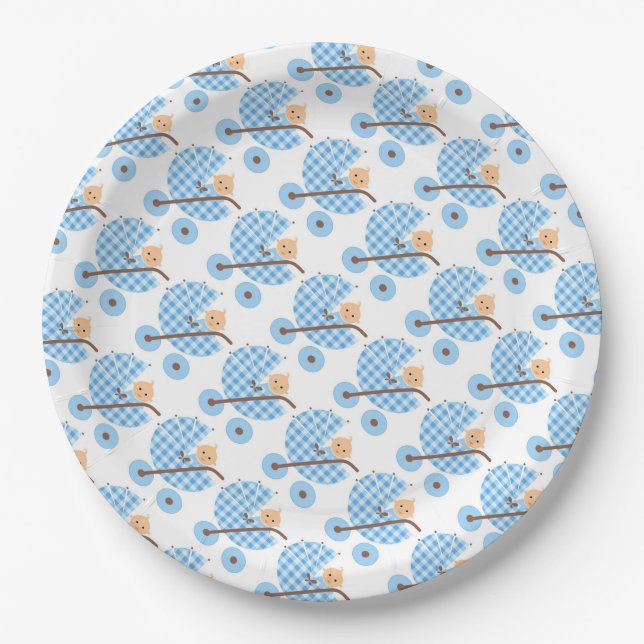 Paper Plates/Baby Boy Plates (Front)