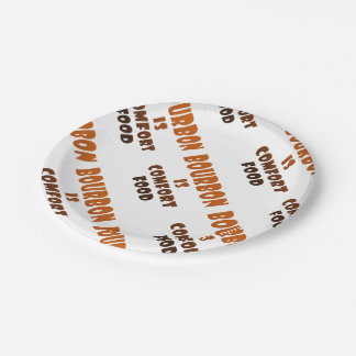 PAPER PLATES - BOURBON is Comfort Food