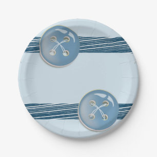 Paper plates Button