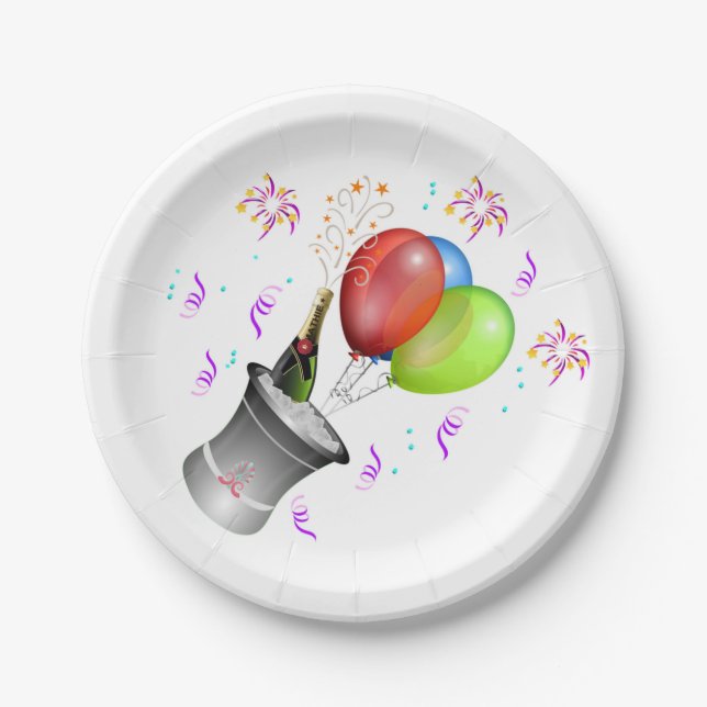Paper Plates/Champagne Plates (Front)