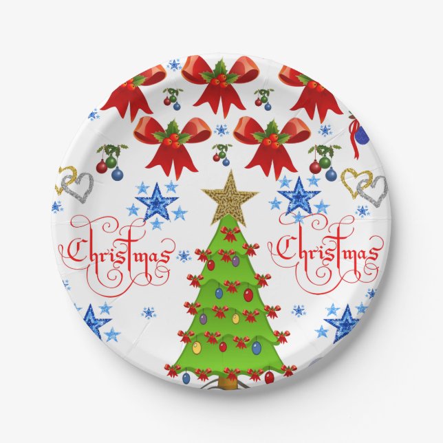 Paper plates Christmas (Front)