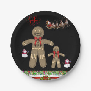 Paper plates Christmas