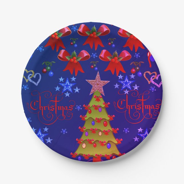 Paper plates Christmas (Front)
