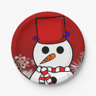 Paper plates Christmas