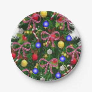 Paper plates Christmas