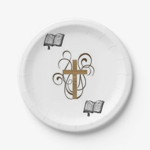 Paper plates Christmas