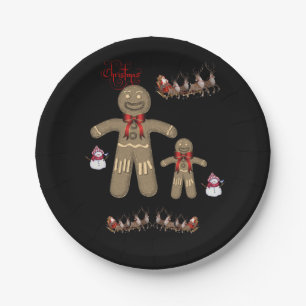 Paper plates Christmas